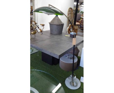 READING LAMP, 1960's Continental, 160cm H.