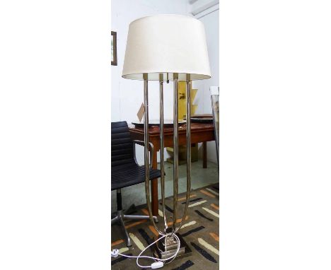 R VASTLEY AURORA FLOOR LAMP, with shade, 150cm H. 