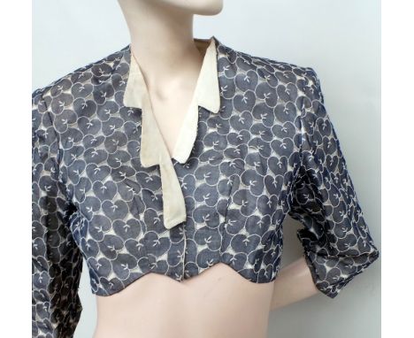 Three 1950's bolero jackets - one 'Horrockses', one labelled 'Bien Coupe' and one other. All good vintage condition. (3)