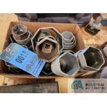 (LOT) WHEEL BEARING LOCKNUT SOCKETS