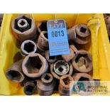 (LOT) 1" DRIVE IMPACT SOCKETS