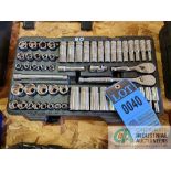 SOCKETS 3/8" AND 1/4"