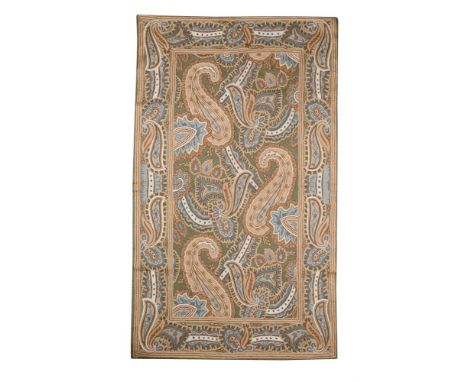 A FRENCH WOVEN RUG OR TAPESTRY  IN AUBUSSON STYLE, 20TH CENTURY approximately 151 x 90cm(This lot is offered without reserve)