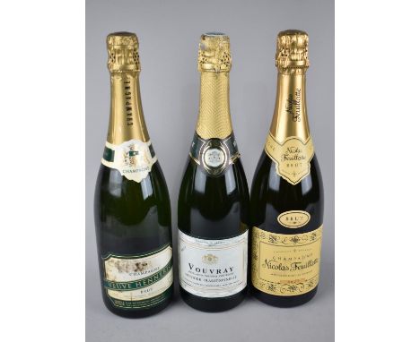 Three Bottles of French Sparkling Wine to include Two Bottles of Champagne 