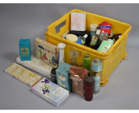 A Collection of Vintage Perfumes, Scents, Soaps and Powders etc 