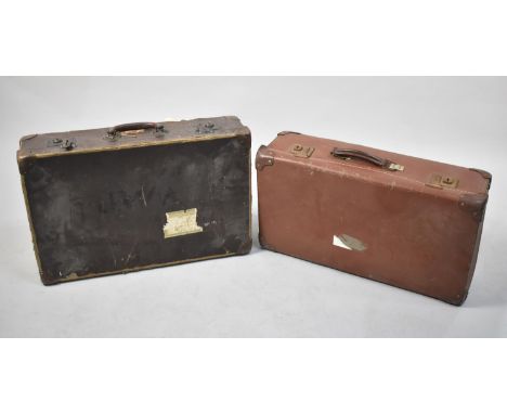 Two Vintage Suitcases 