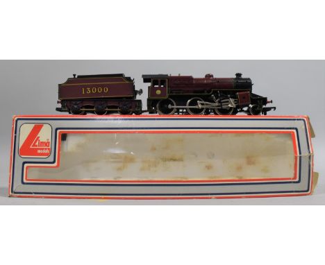 A Lima OO Gauge Locomotive and Tender, 2-6-0 No.13000 