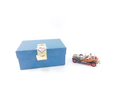 A Corgi die cast model of Chitty Chitty Bang Bang, No.0321, 25th Anniversary Edition, boxed with stand and certificate.