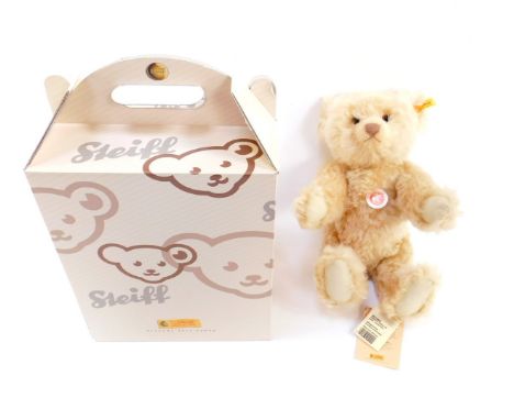 A Steiff Classic Teddy, blonde mohair, 004292, boxed.