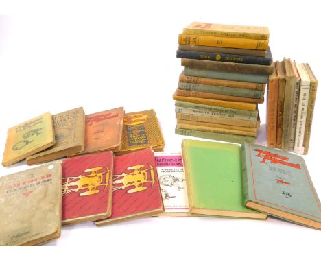 Automotive books, including Autocar handbook, The Motor Manual and others. (qty)