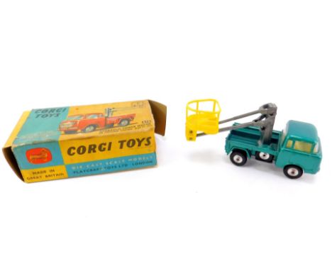 A Corgi die cast Hydraulic Tower Wagon, on Ford Control Jeep FC-150, No.478, boxed.