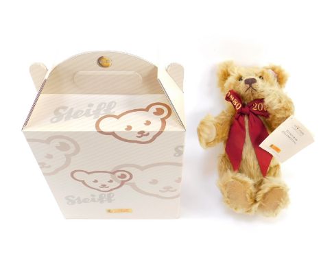 A Steiff Celebration Teddy Bear 2005, No.07692, boxed.