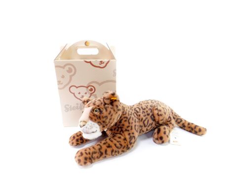 A Steiff Leopard, 064036, boxed, 42cm L.