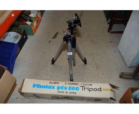 Photax ptx-800 tripod, boxed
