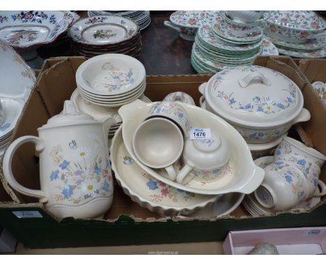 A good quantity of Poole 'Springtime' dinner and tea ware.