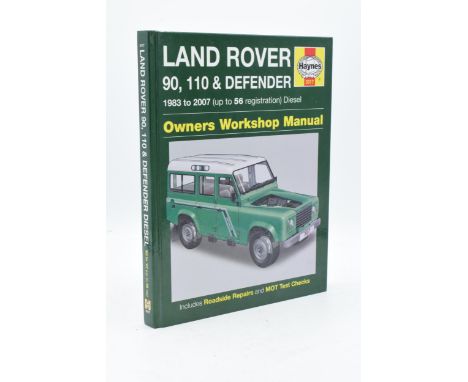 Land Rover 90, 110 and Defender Diesel 83 to 07. Haynes manual 2008. Good clean condition. 