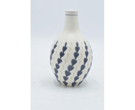 Poole Pottery Freeform vase in the 'YFC' pattern, shape 688, H 15cm. In good condition with no obvious damage or restoration.