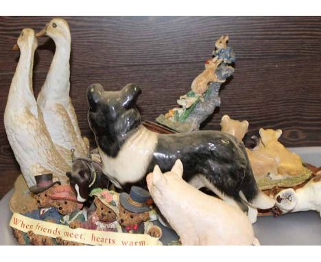 LOT OF CERAMIC FIGURES