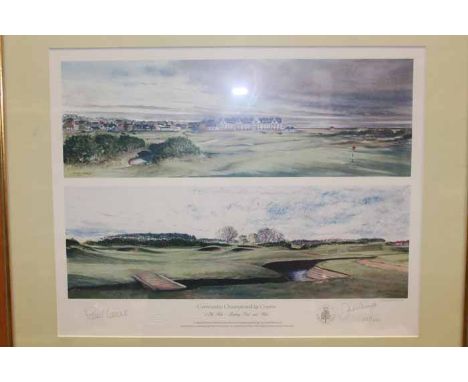 CARNOUSTIE CHAMPIONSHIP COURSE
print, framed