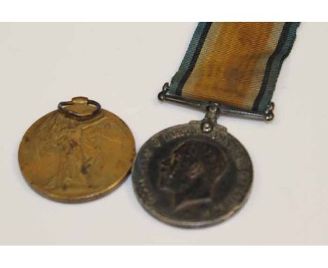 WORLD WAR I PAIR
awarded to '58292 PTE J.R. REDPATH R. SCOTS'; the other numbered '59292 RTE J.R. REDPATH R. SCOTS', one of t