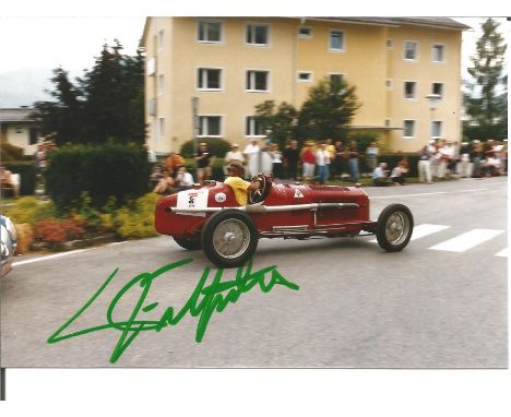 Emerson Fittipaldi signed 6x4 colour photo. semi-retired Brazilian automobile racing driver who won both the Formula One Worl