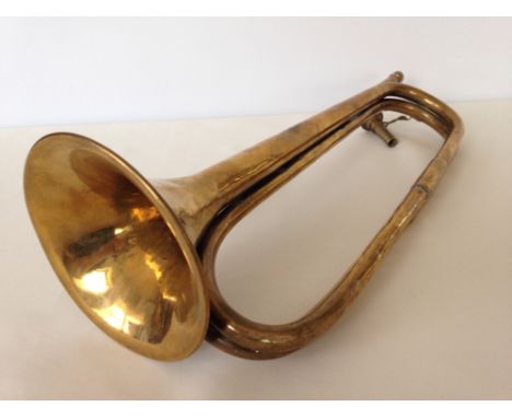 A brass bugle. Vendor advises was French military.