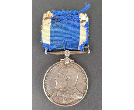 A LS &amp; GC medal, awarded to Alfred Riggs Sh Steward HMS Caesar  Provenance: On Instructions of the Family: Medals and Mil