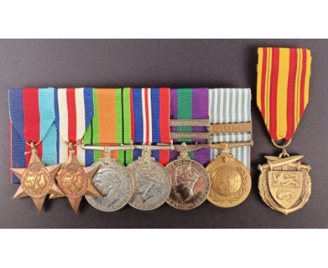 A group of six medals, awarded to Capt C R Oakley MX, comprising a 1939-1945 Star, France and Germany Star Defence medal, War