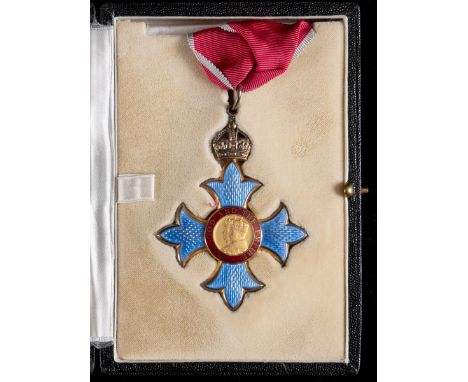 A CBE (C), in a Garrard box, awarded to Joseph Turner Taylor, Town Clerk, Harrogate, with some original correspondence Proven