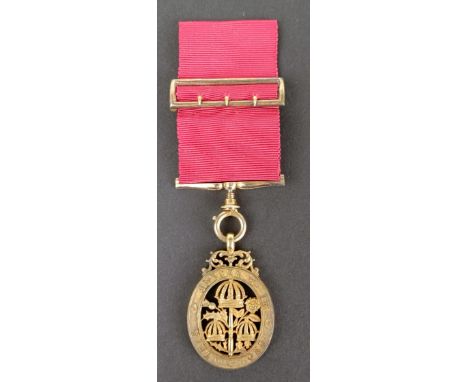 The Honorable Order of The Bath Companion CB (Civil) silver gilt neck badge, in a Garrard case of issue Provenance: On Instru