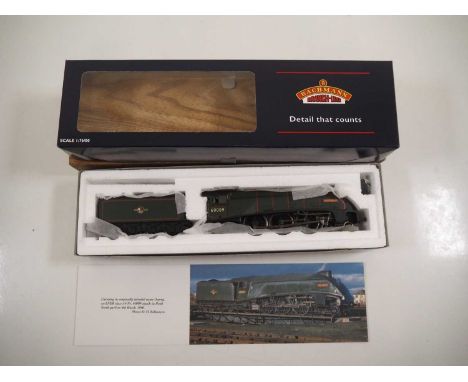 A BACHMANN OO gauge 31-951Z class A4 steam locomotive in BR green livery 'Osprey' - limited edition for The 75069 Fund - VG i