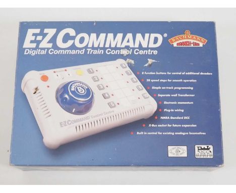 A BACHMANN E-Z Command DCC train controller system - VG/E in G box (with storage wear)