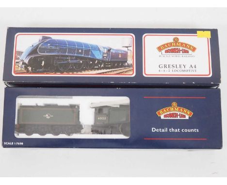A pair of BACHMANN OO gauge Class A4 steam locomotives comprising 31-951A 'Union of South Africa' and 31-957 'Seagull' both i