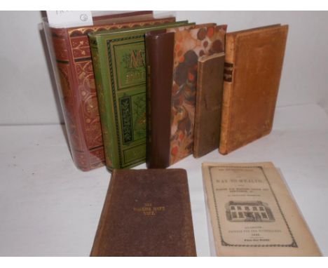 Domestic life. Seven titles: The Girl's Own Book, 1876, cloth gilt; Woman's Mission, 10th edition, 1842, 12mo, calf; The Cook