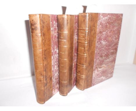FRERE (Alice M.) The Antipodes and Round the World, in 2 vol., London 1870, 8vo, with 7 lithograph plates as required, one ha