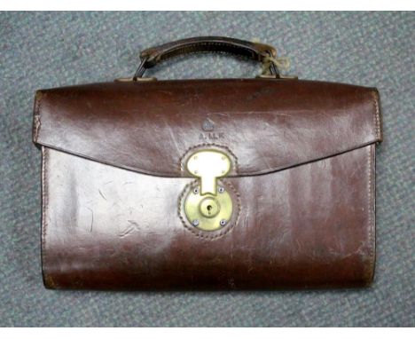 An Air Ministry Despatch case (K section) Intelligence - leather. circa 1939 