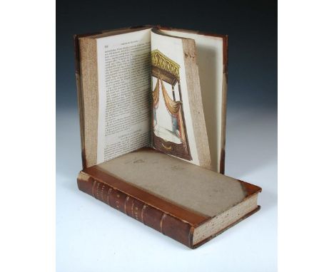 ACKERMANN (R) The Repository of Arts.., for 1816, in two vols. 8vo, coloured aquatints and engraved plates of fashion, furnit