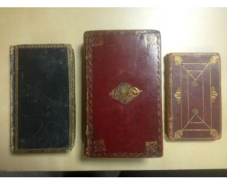 Prayer Books. Book of Common Prayer, Cambridge 1785, 12mo, illustrated, bound with Psalms, red morocco gilt; another, Oxford 