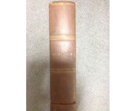 Essex and Suffolk, Large scale (1inch to a mile) Ordnance Survey folding map in five numbered sheets nos. 47-51, dated 1838, 