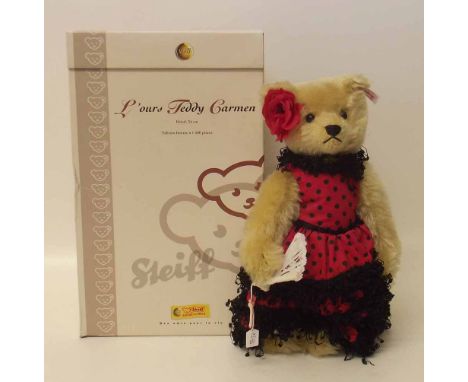 Steiff boxed L'ours teddy Carmen, 34cm limited edition of 1500 bear. "Condition report: see terms and conditions"