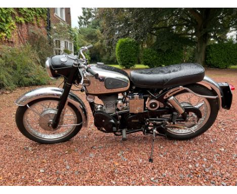 1960 Velocette 350cc Viper, Registration no. RTY 174, Frame no. RS16702, Engine no. VR/2715, In immaculate condition. Fitted 