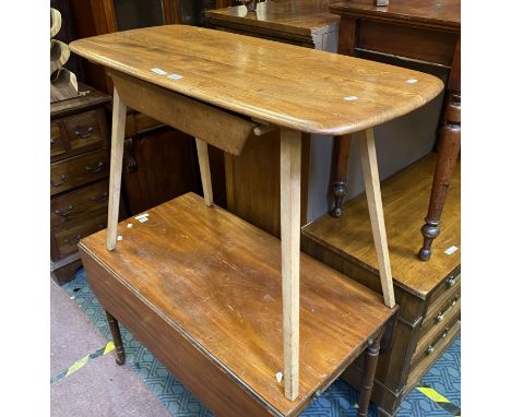 ERCOL HALL TABLE WITH DRAWER