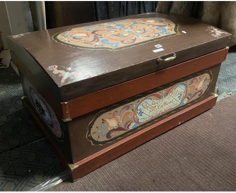 PAINTED TRUNK