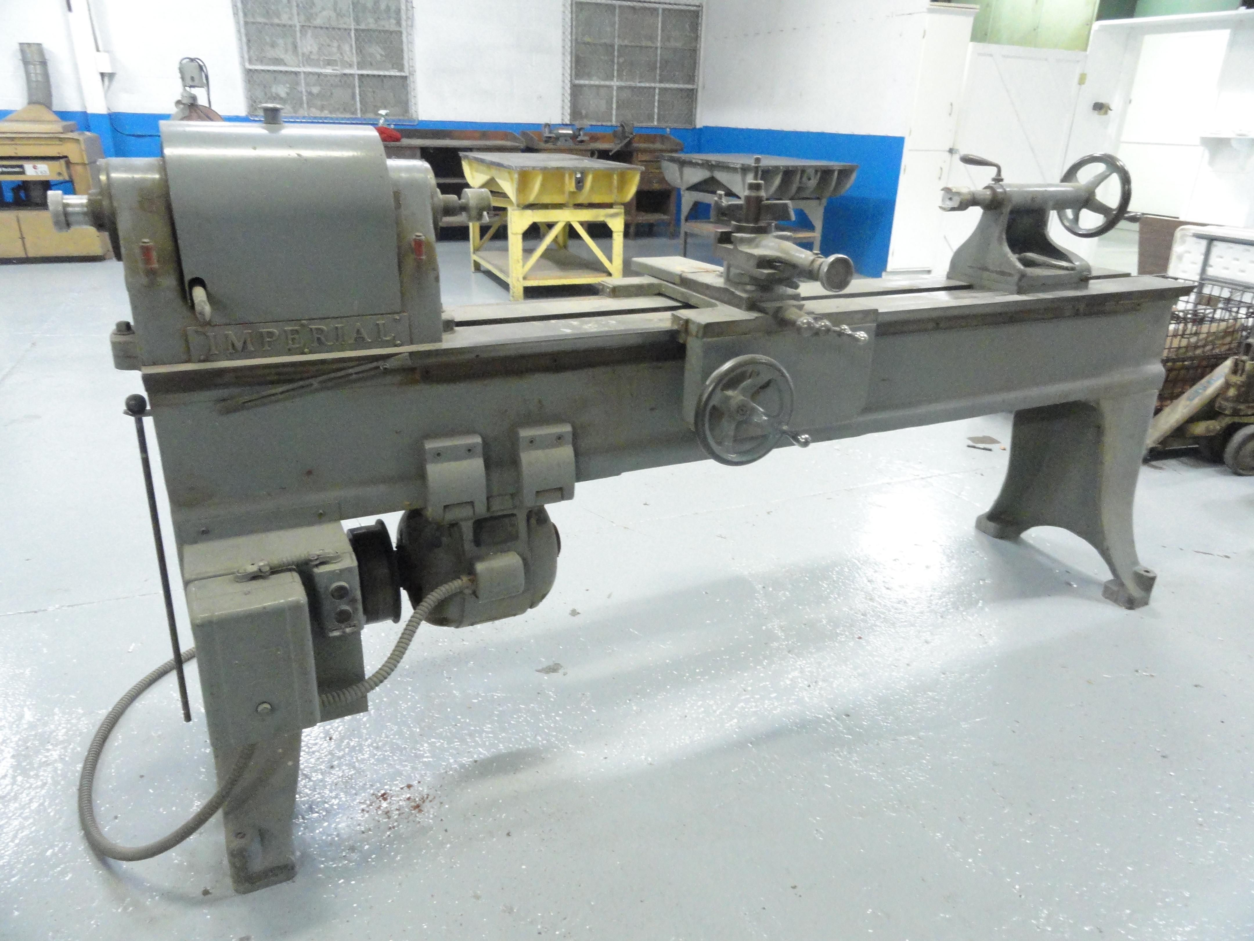 Imperial Wood Working Pattern Maker's Lathe, 16 In. X 60 In. Capacity