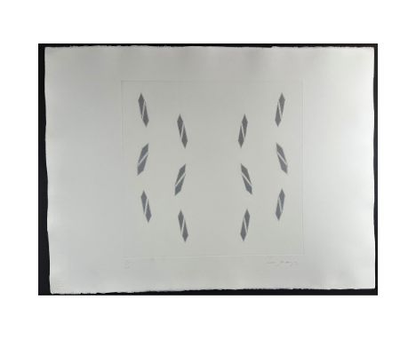 Etching titled From Encounter Suite (2) Signed lower right numbered 12/50 Year 1971 Sight size 31" x 23"Condition: Age relate