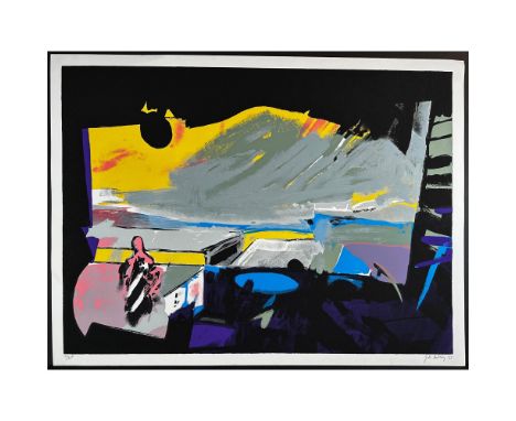 Serigraph titled Wide Window 1 Signed lower right numbered 7/200. Year 1977 Sight size 35" x 26"Condition: Age related wear.