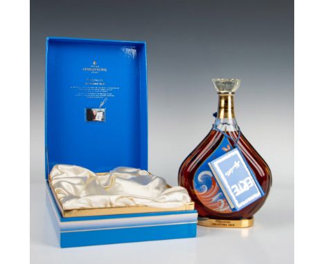 A rare and extraordinary find, this Limited-Edition Extra Courvoisier cognac from the Erte collection is sure to impress. Eac