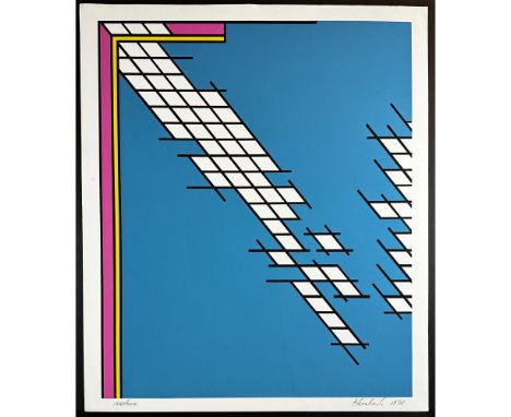 Serigraph titled Tailgate Signed lower right numbered 164/200 Year 1978 Sight size 26" x 30"Condition: Age related wear.