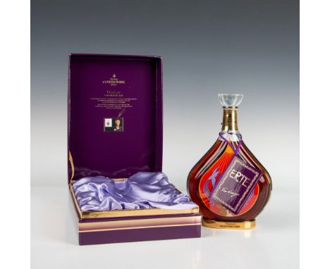 Discover a rare and exclusive treasure with this Limited-Edition Extra Courvoisier cognac from the Erte collection. Each bott