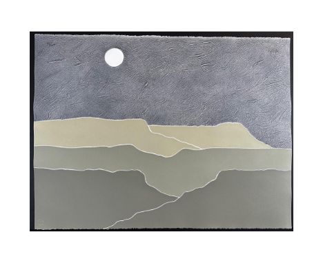 Serigraph titled Taos Dusk Signed lower right numbered 93/250 Year 1980 Sight size 30" x 22.5"Condition: Age related wear.